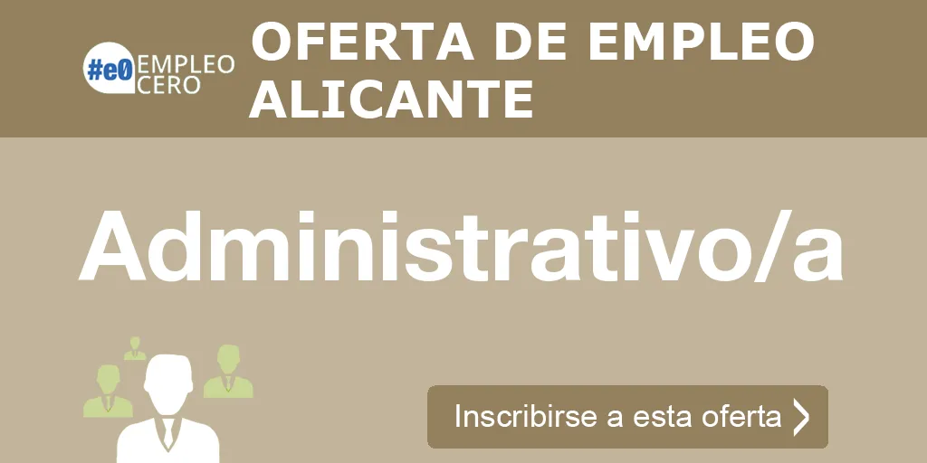 Administrativo/a