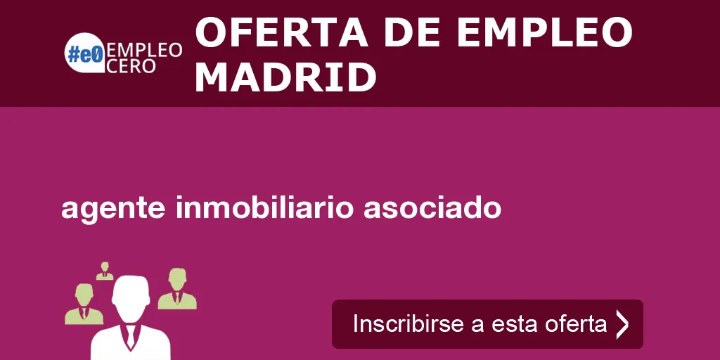 agente inmobiliario asociado agente inmobiliario asociado