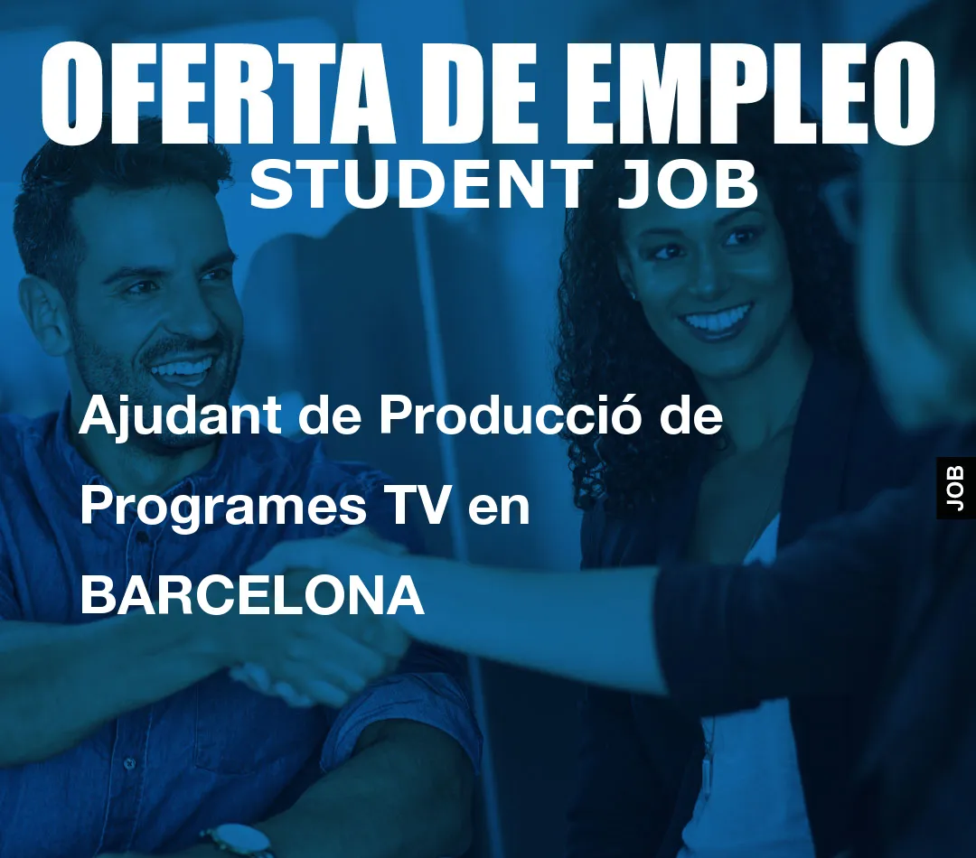Ajudant de Producci
