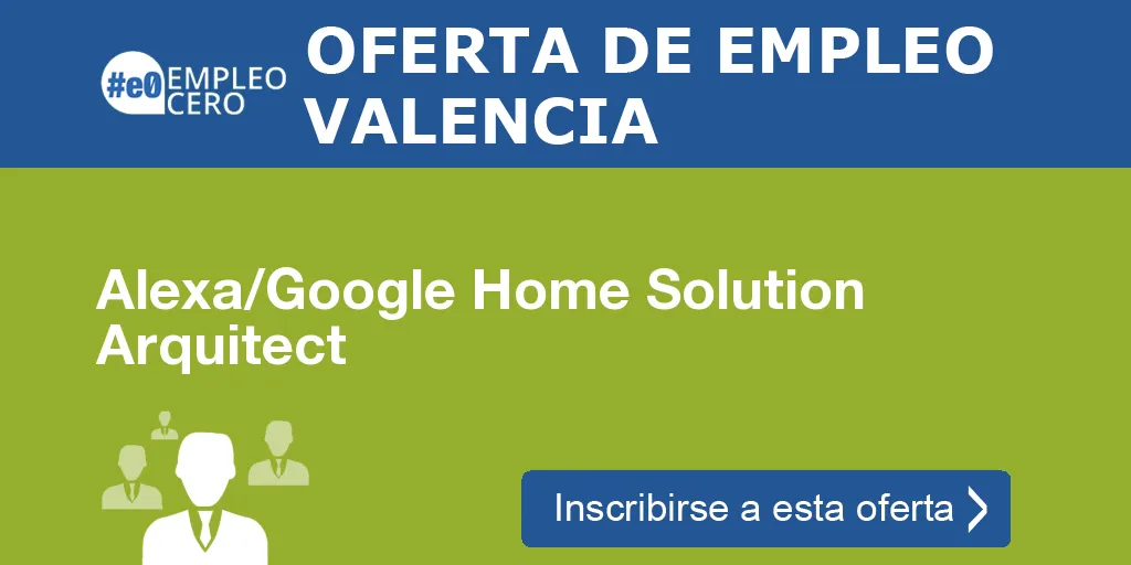 Alexa/Google Home Solution Arquitect Alexa/Google Home Solution Arquitect