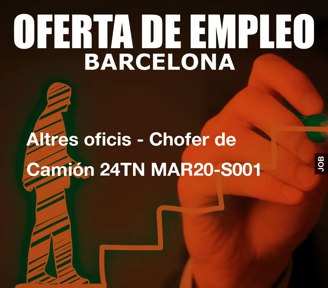 Altres oficis – Chofer de Cami
