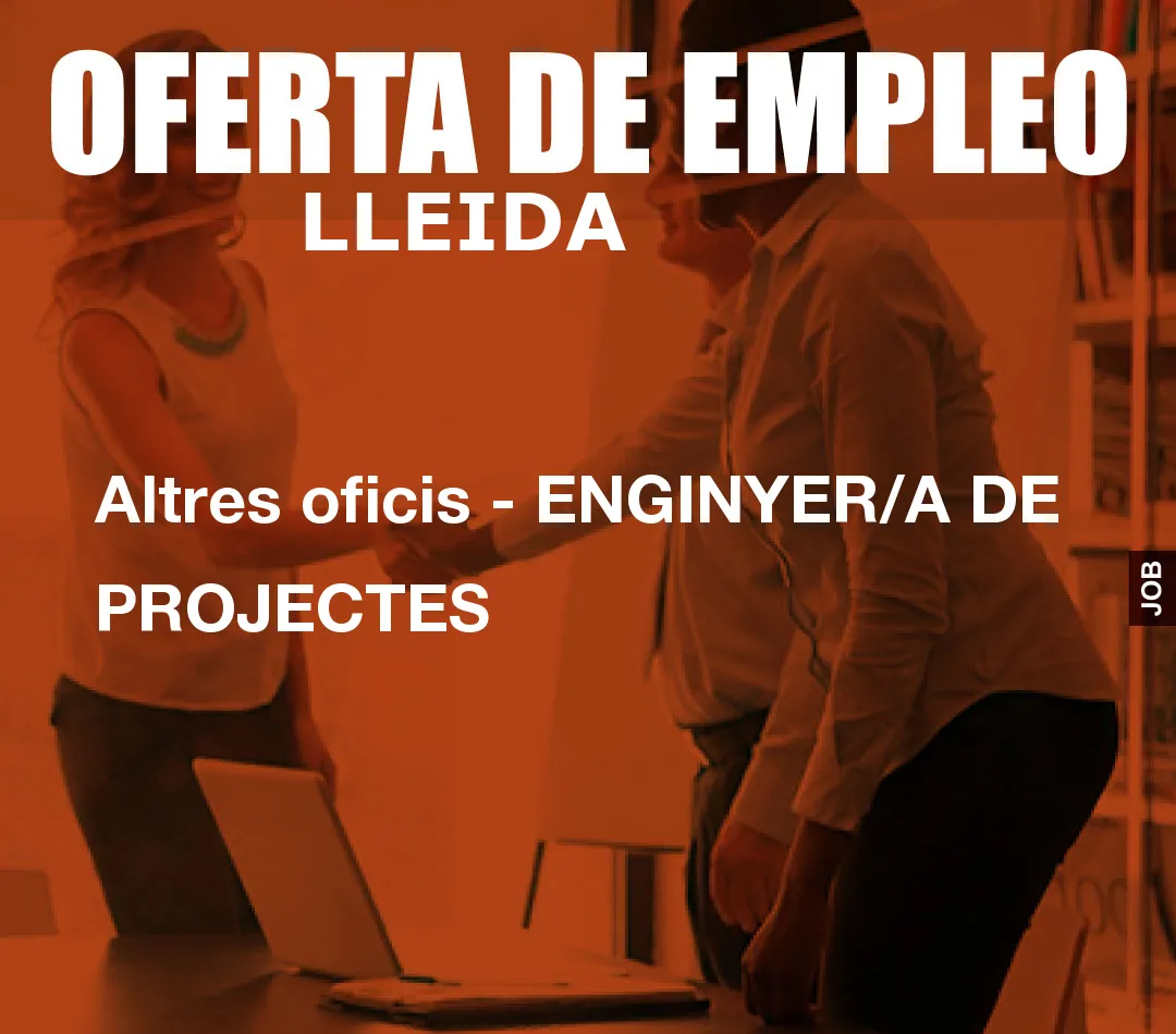 Altres oficis – ENGINYER/A DE PROJECTES