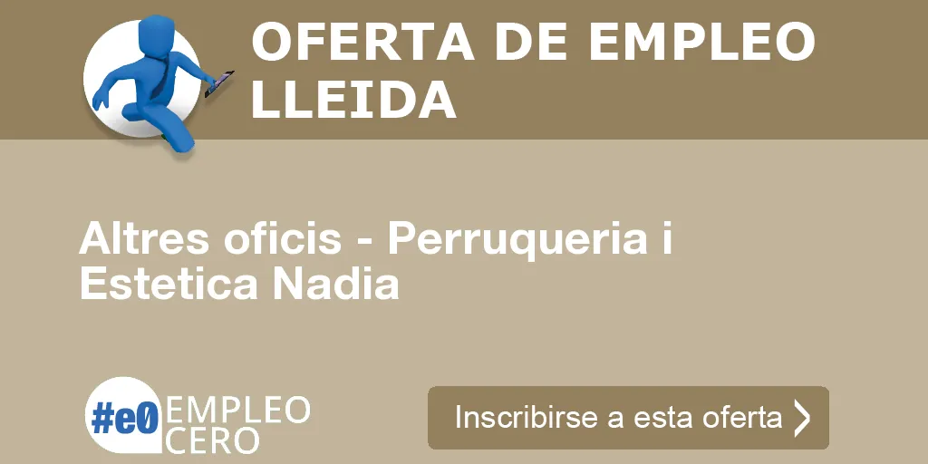 Altres oficis - Perruqueria i Estetica Nadia