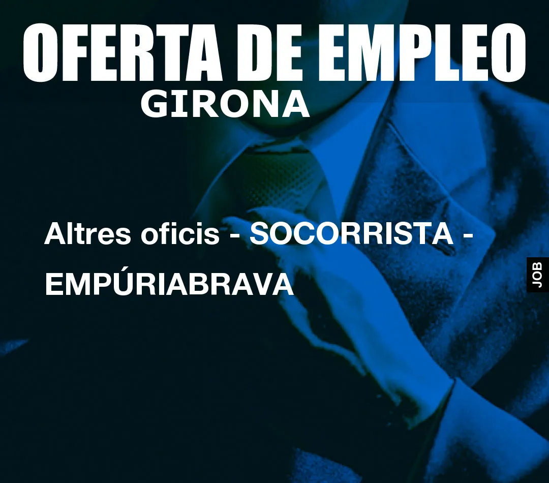 Altres oficis – SOCORRISTA – EMP