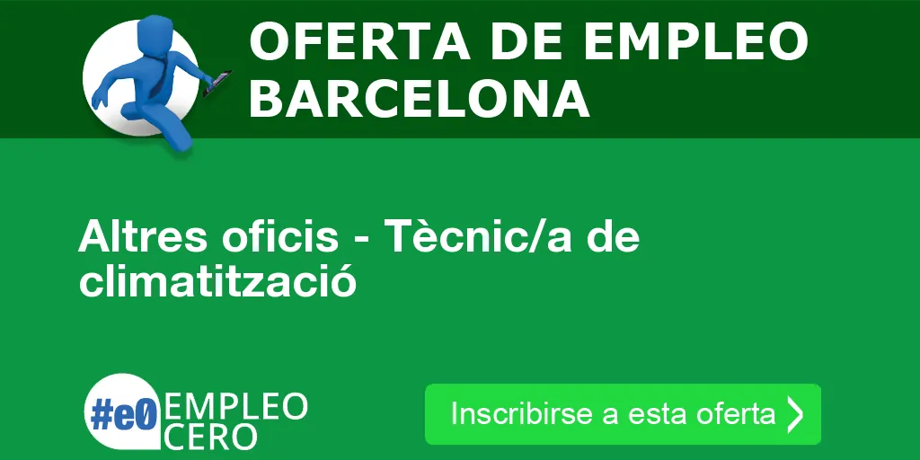 Altres oficis - Tècnic/a de climatització
