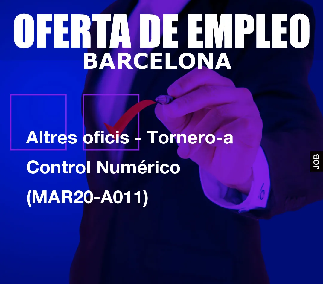 Altres oficis – Tornero-a Control Num