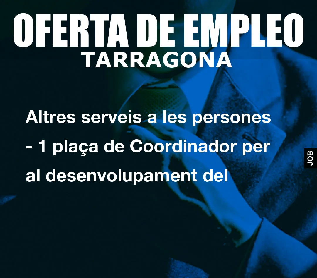 Altres serveis a les persones – 1 pla
