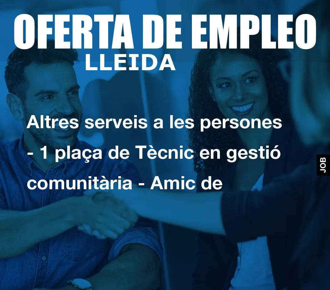 Altres serveis a les persones – 1 pla
