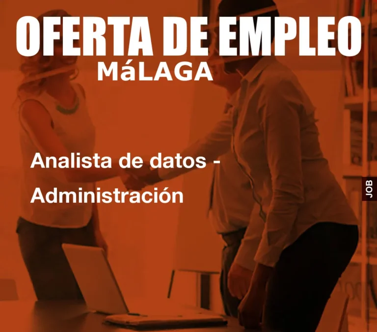 Analista de datos – Administración