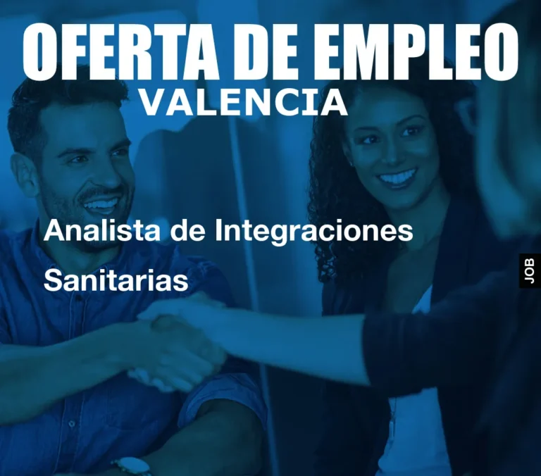 Analista de Integraciones Sanitarias