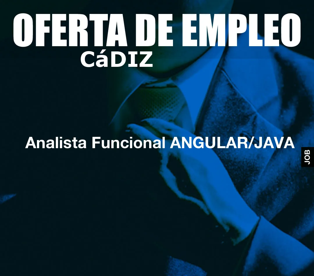 Analista Funcional ANGULAR/JAVA