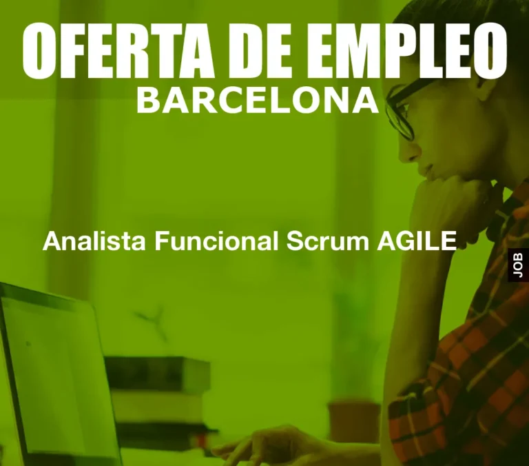 Analista Funcional Scrum AGILE