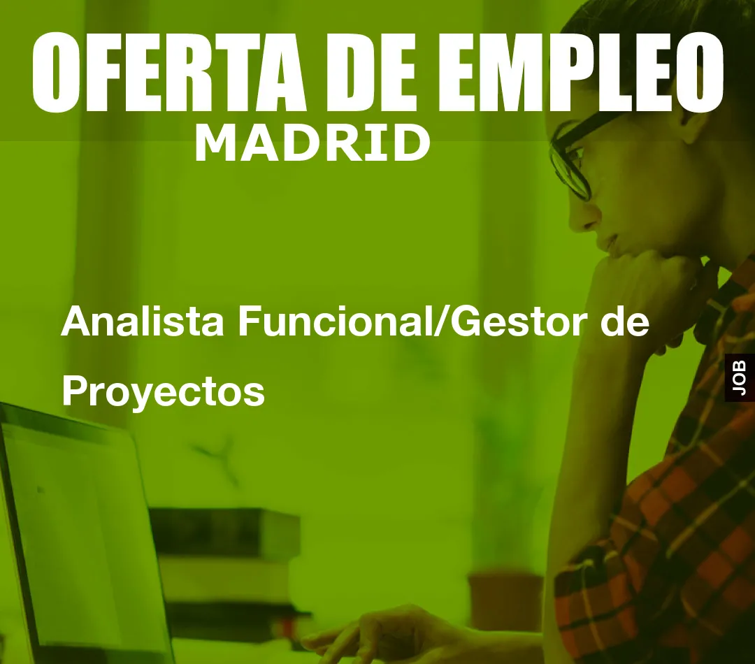 Analista Funcional/Gestor de Proyectos Analista Funcional/Gestor de Proyectos
