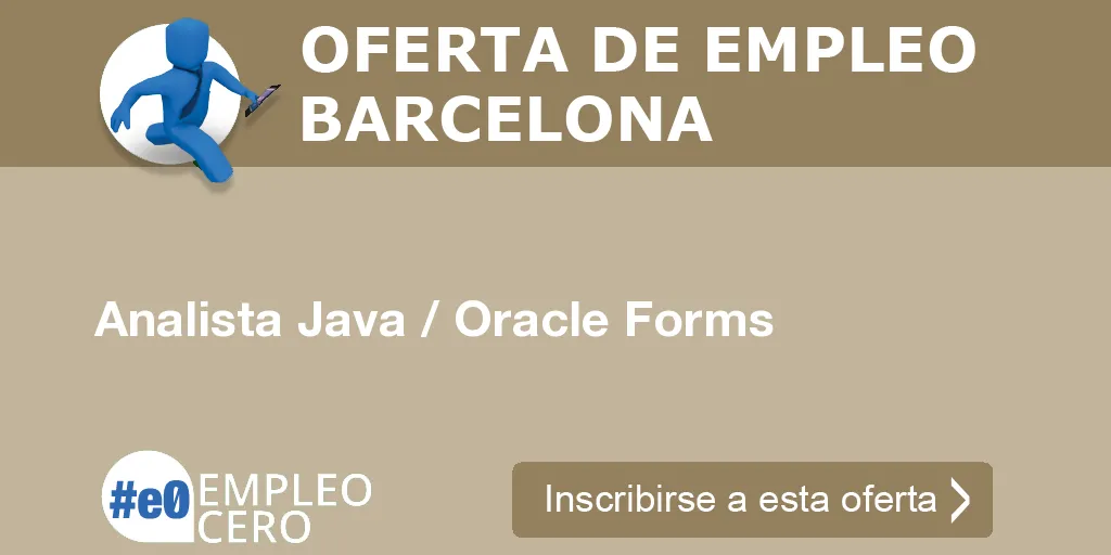 Analista Java / Oracle Forms Analista Java / Oracle Forms