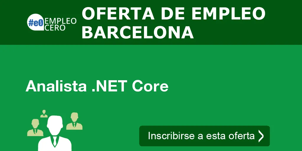 Analista .NET Core Analista .NET Core