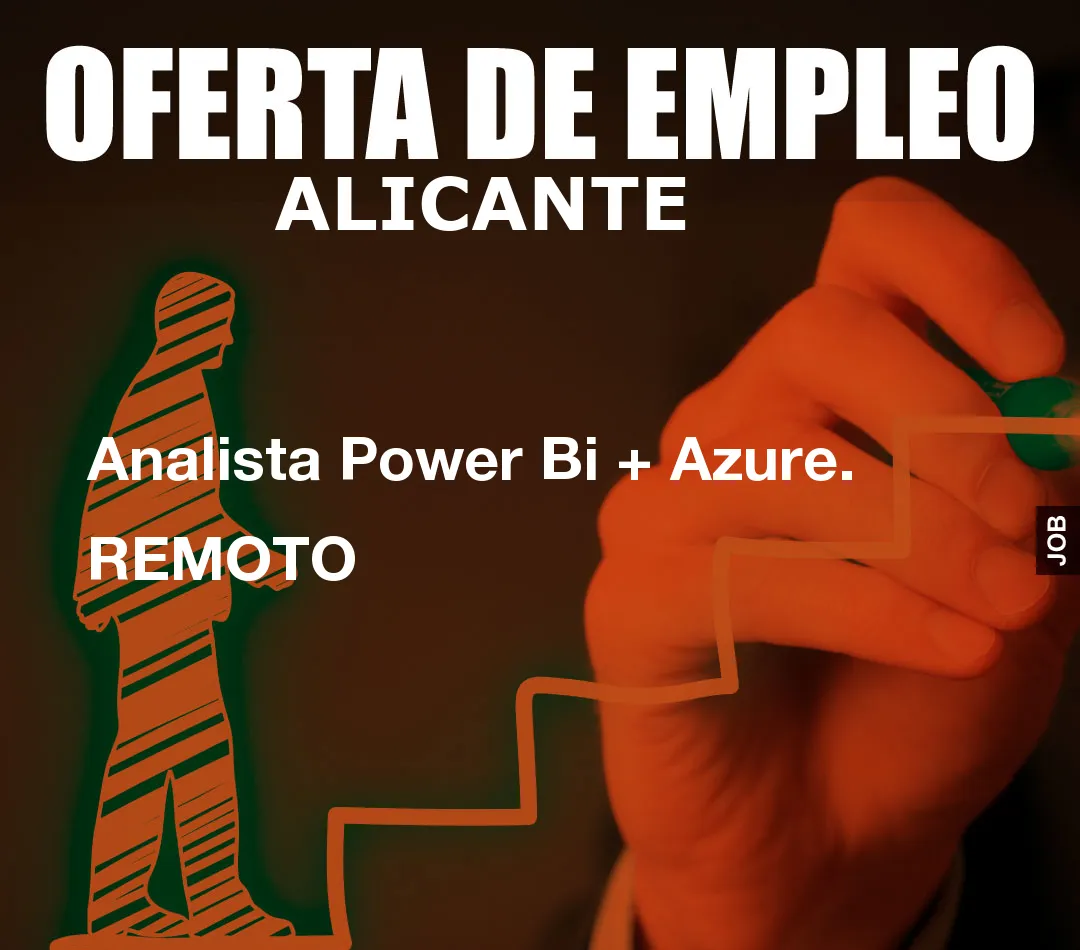 Analista Power Bi + Azure. REMOTO