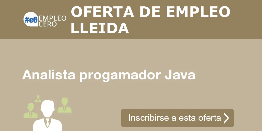 Analista progamador Java Analista progamador Java