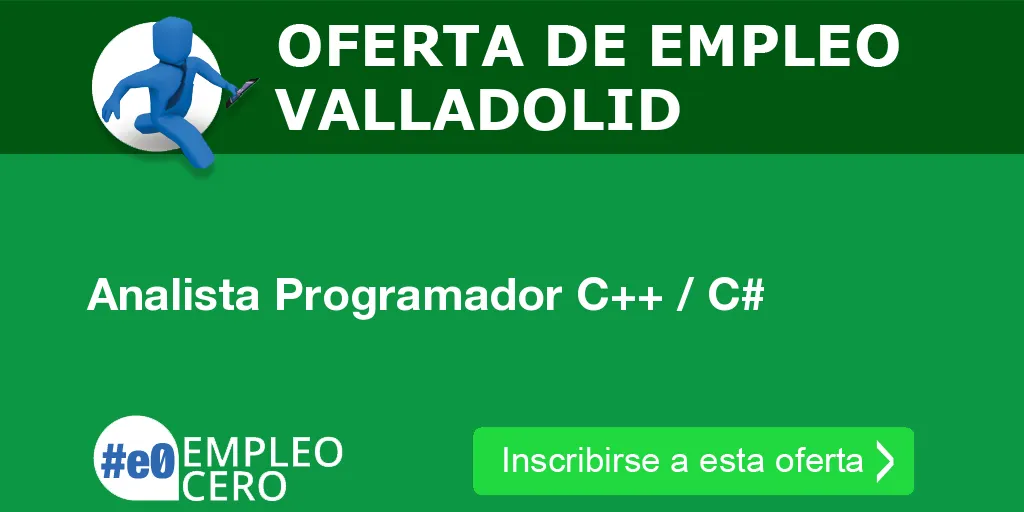 Analista Programador C++ / C# Analista Programador C++ / C#