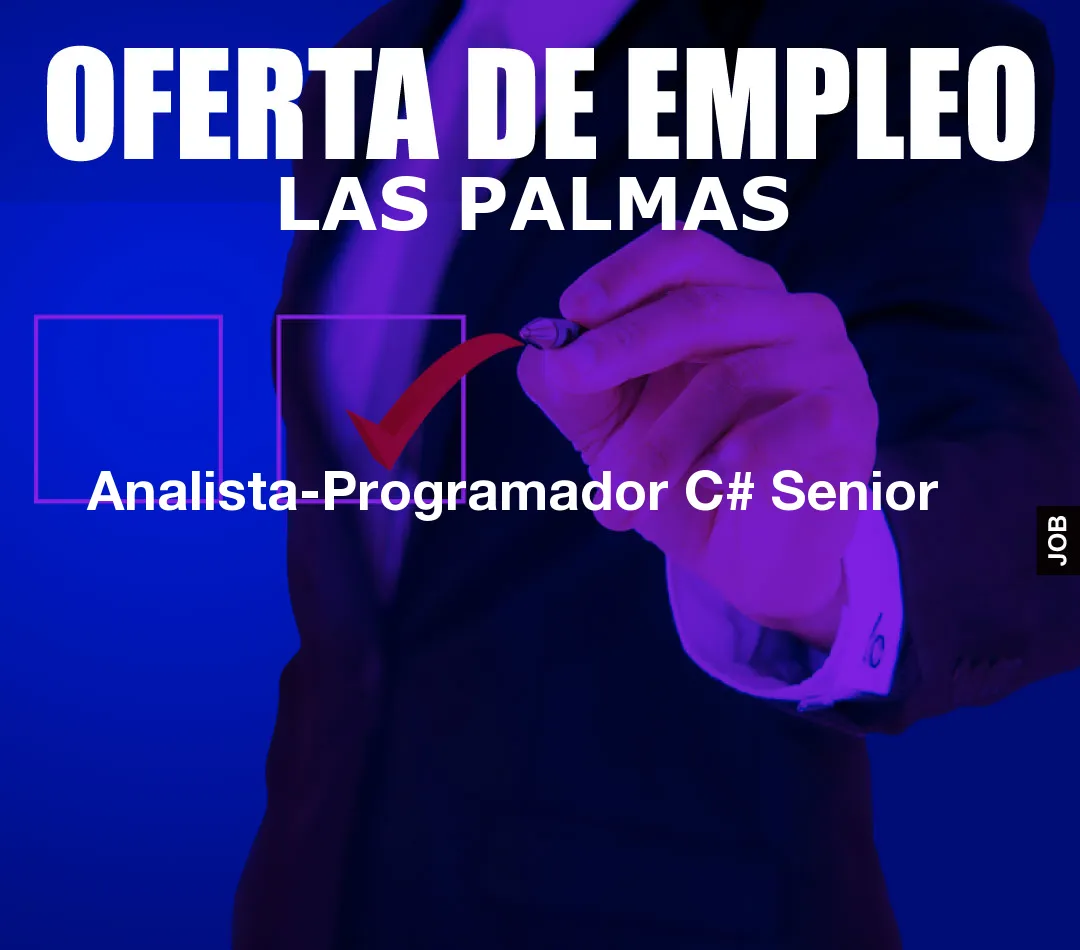 Analista-Programador C# Senior Analista-Programador C# Senior