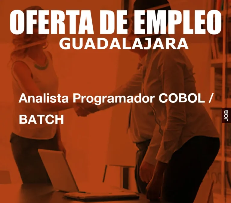 Analista Programador COBOL / BATCH