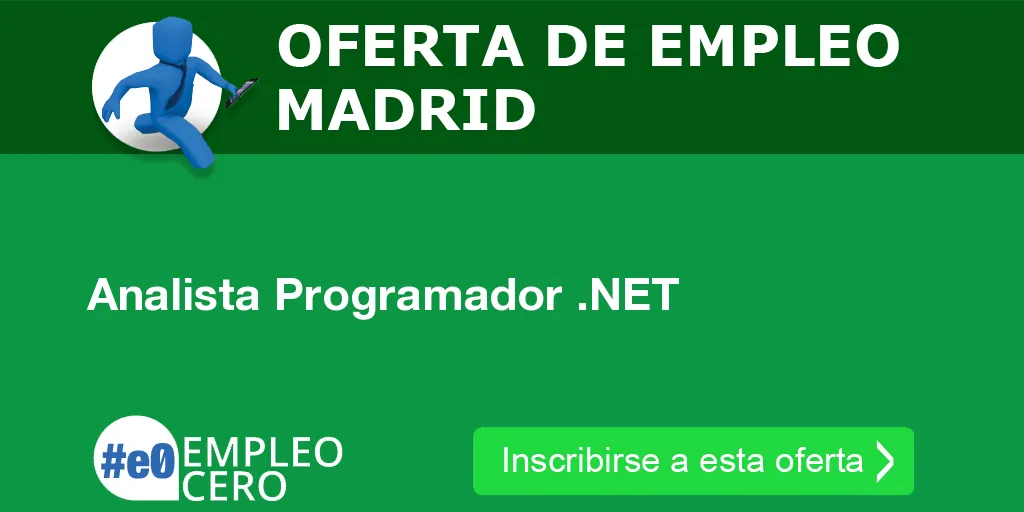 Analista Programador .NET Analista Programador .NET
