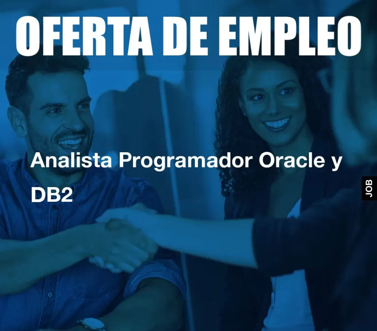 Analista Programador Oracle y DB2