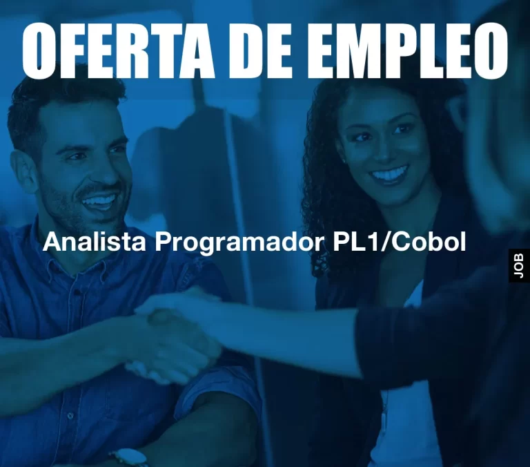 Analista Programador PL1/Cobol