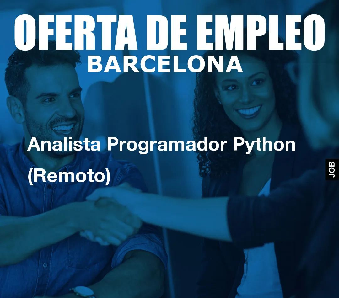 Analista Programador Python (Remoto)