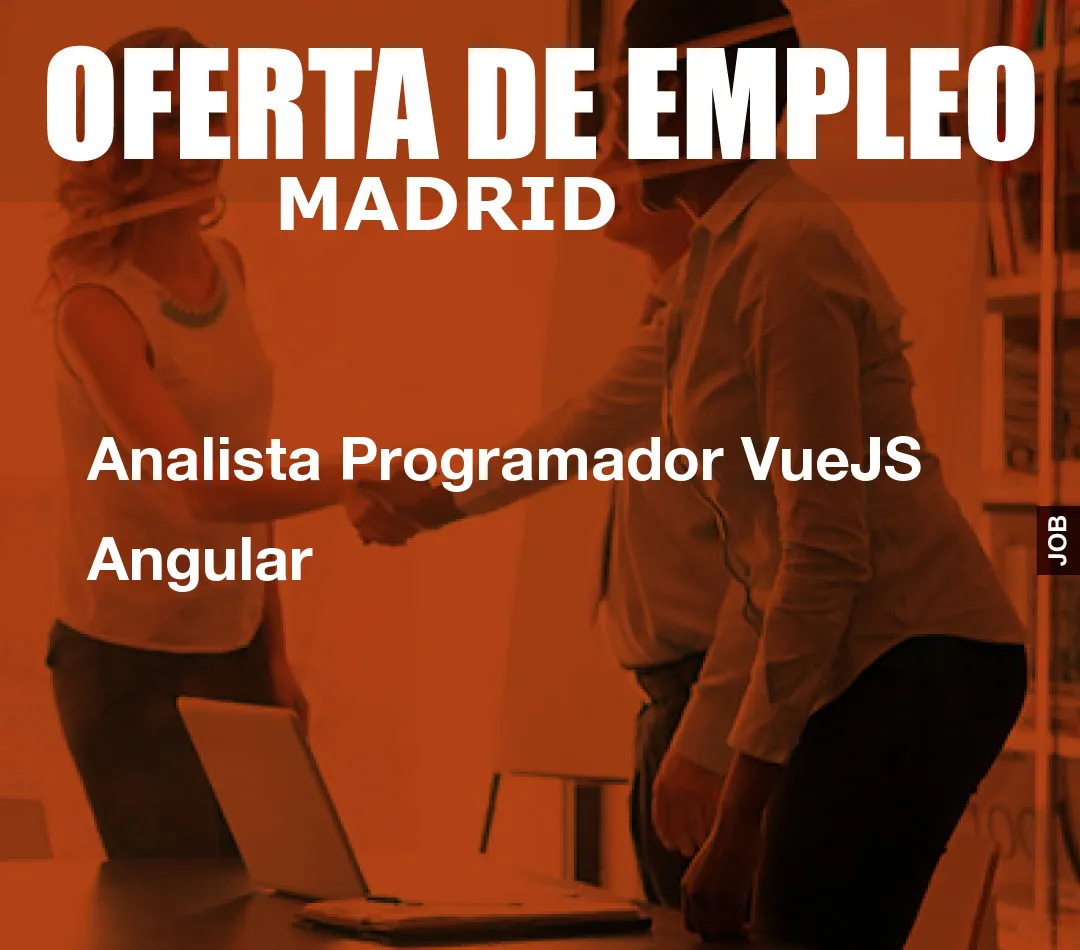 Analista Programador VueJS Angular