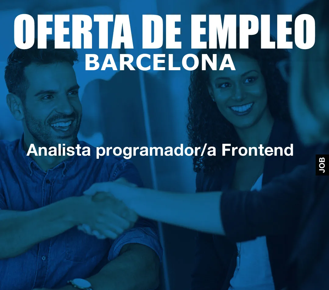 Analista programador/a Frontend Analista programador/a Frontend
