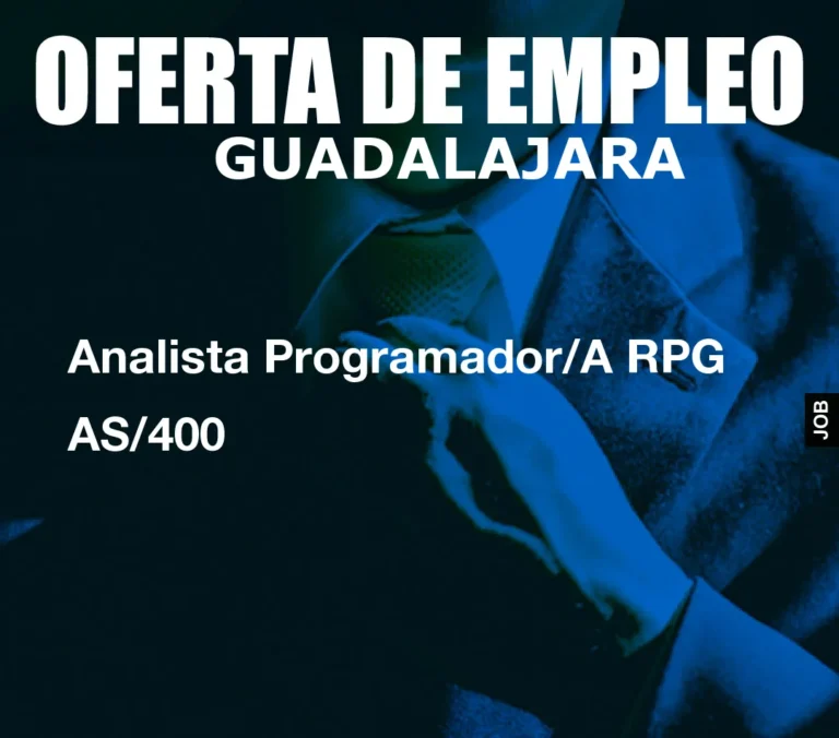 Analista Programador/A RPG AS/400