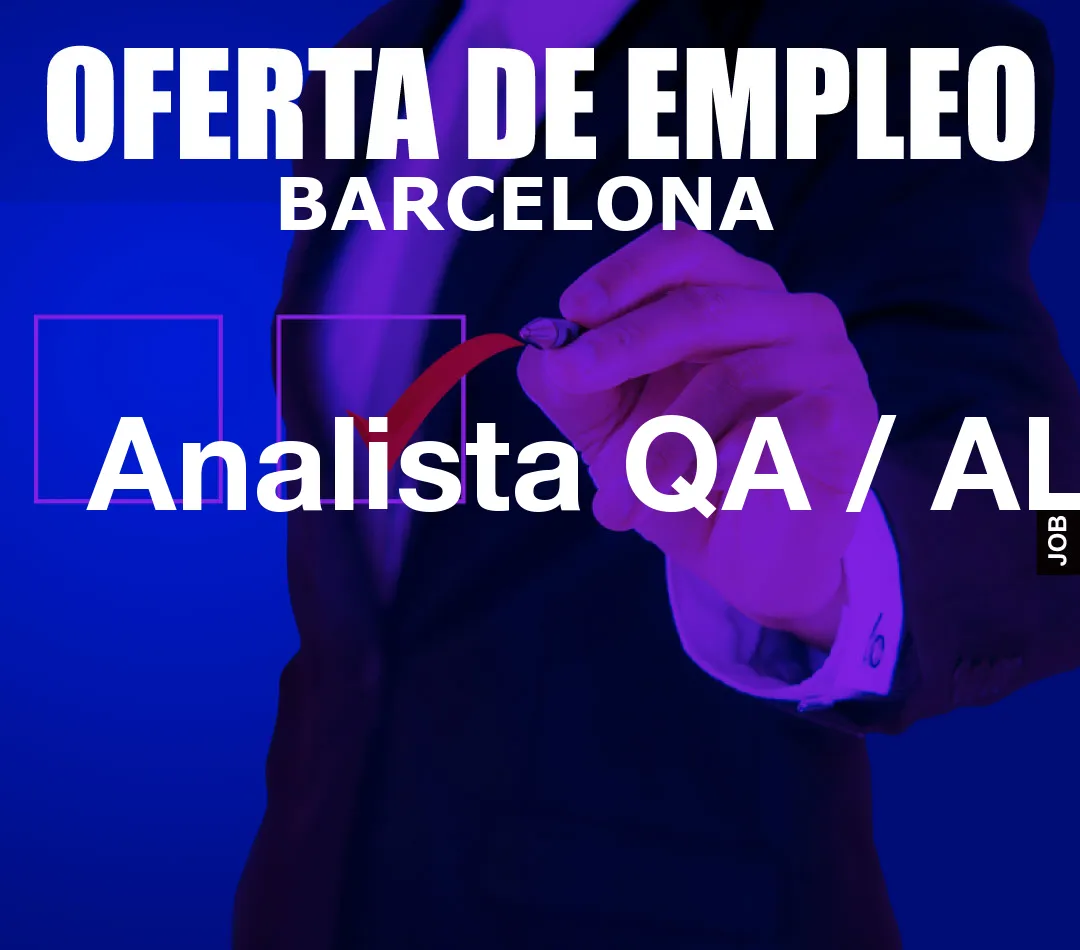 Analista QA / ALM