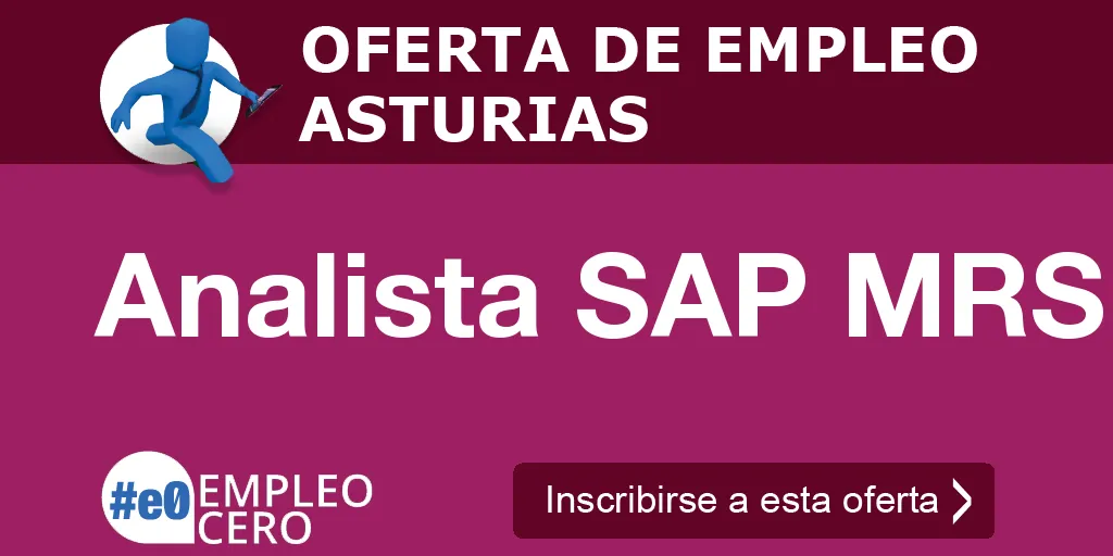 Analista SAP MRS Analista SAP MRS