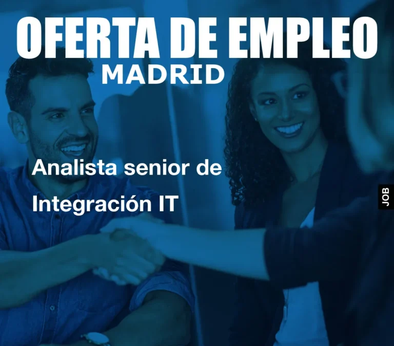 Analista senior de Integración IT