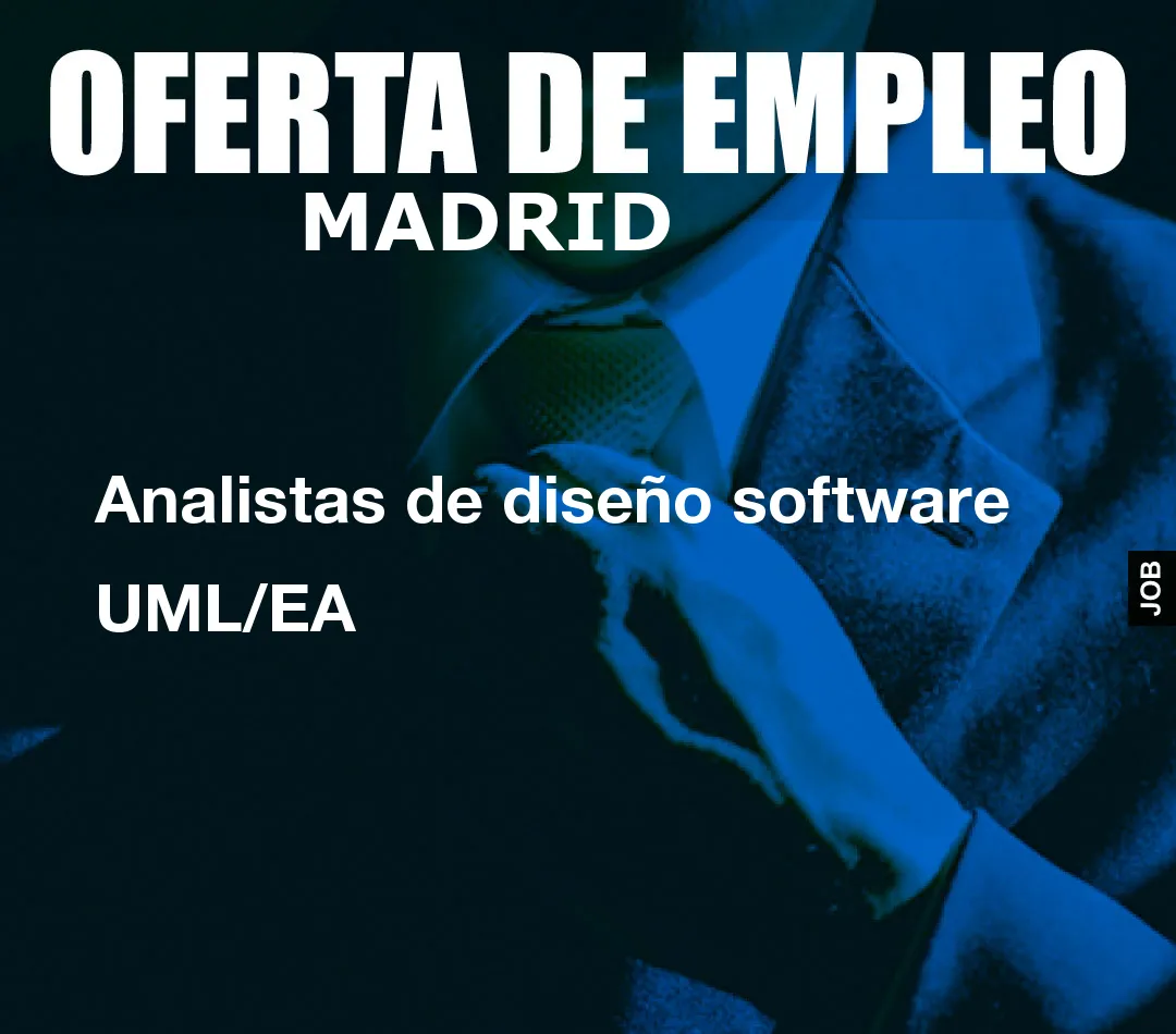 Analistas de diseño software UML/EA