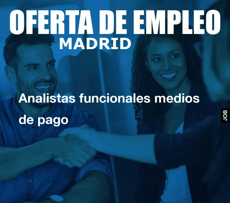 Analistas funcionales medios de pago