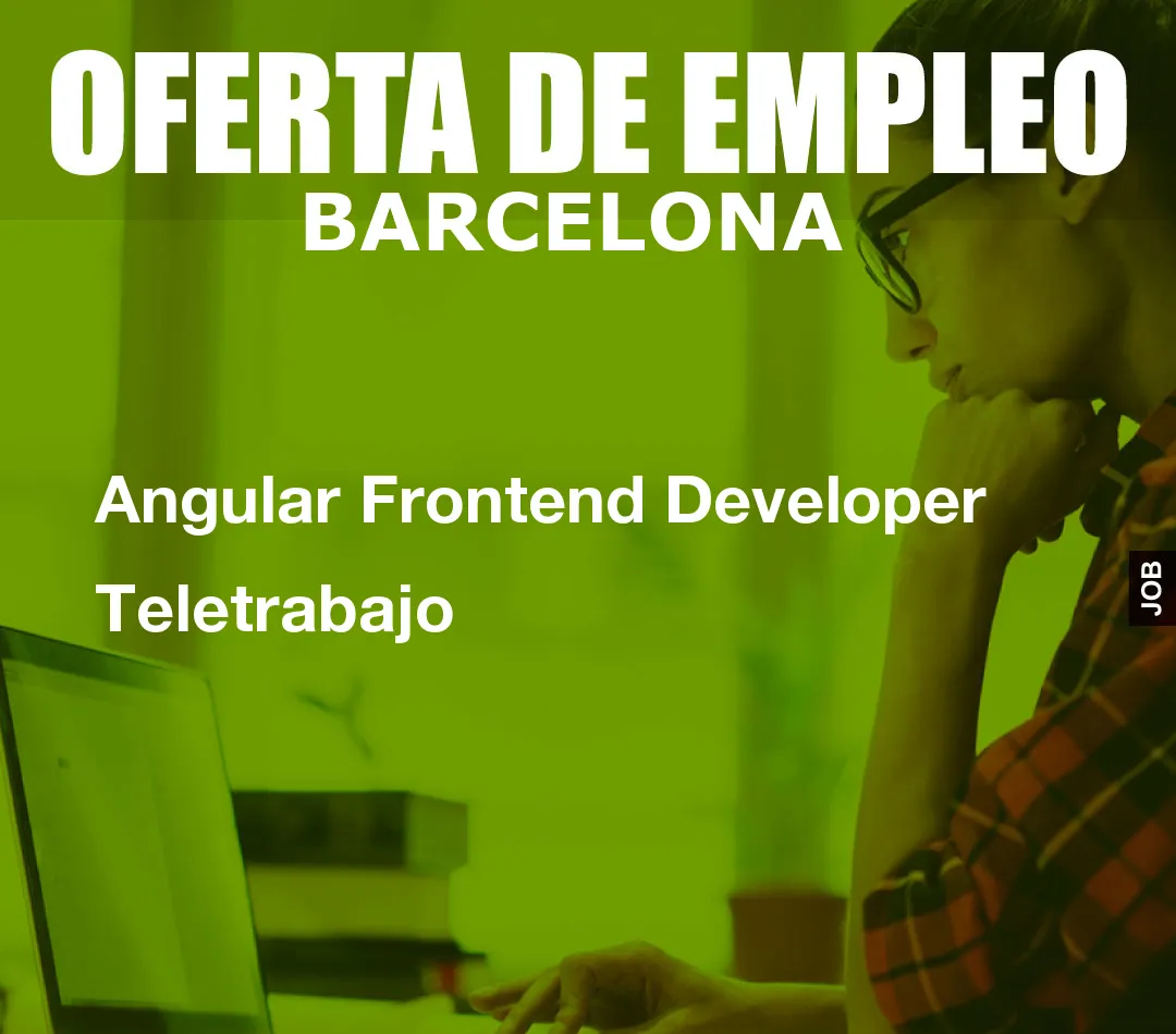 Angular Frontend Developer Teletrabajo