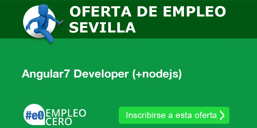 Angular7 Developer (+nodejs) Angular7 Developer (+nodejs)