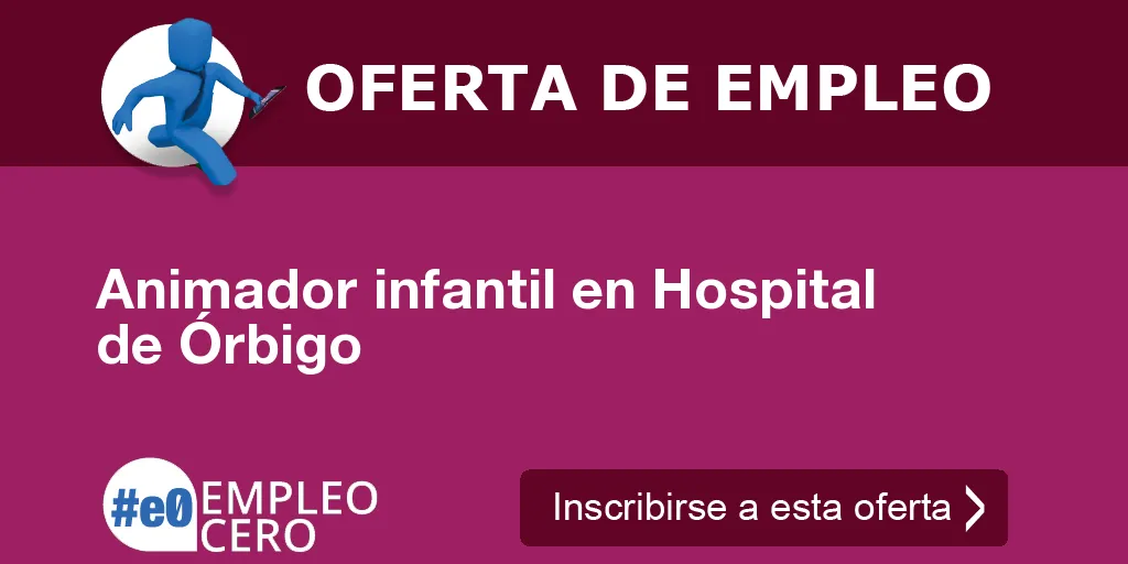 Animador infantil en Hospital de Órbigo Animador infantil en Hospital de Órbigo