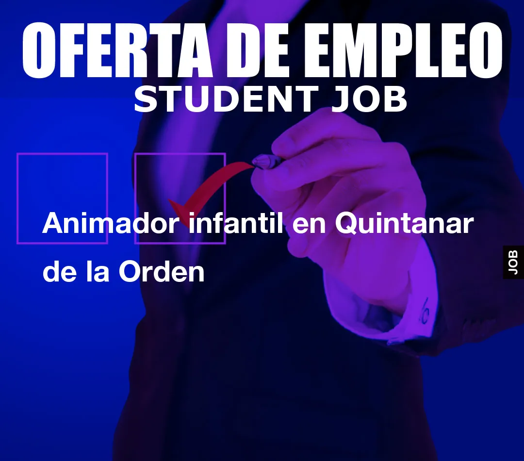 Animador infantil en Quintanar de la Orden