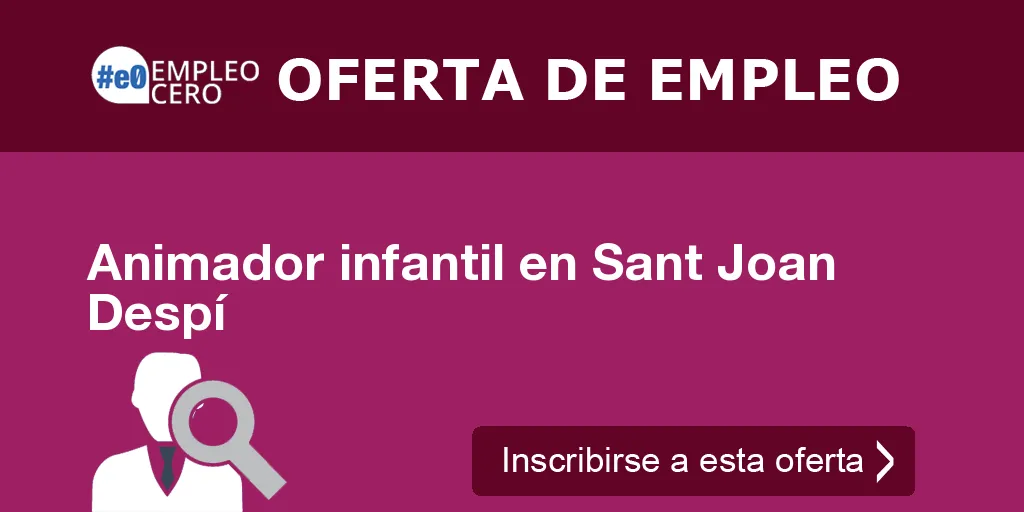 Animador infantil en Sant Joan Despí Animador infantil en Sant Joan Despí