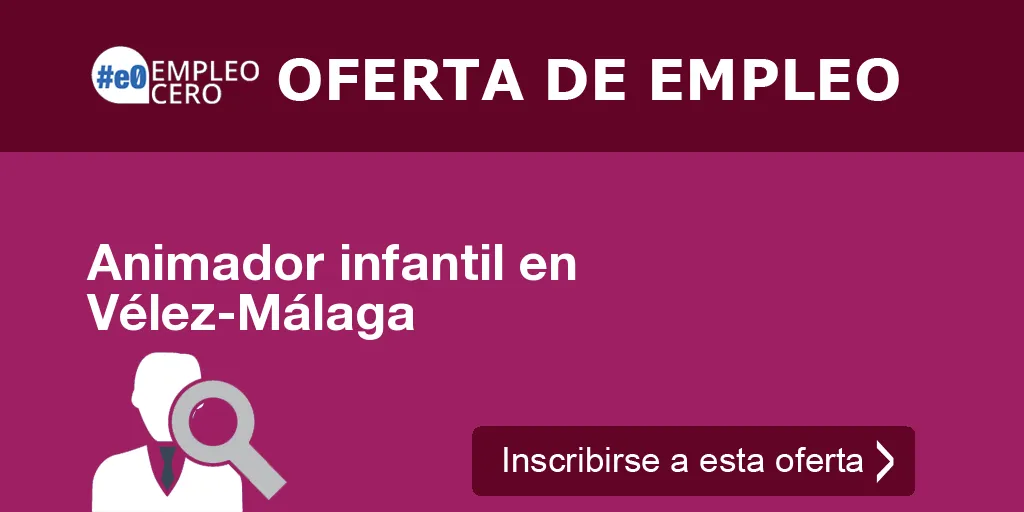 Animador infantil en Vélez-Málaga Animador infantil en Vélez-Málaga
