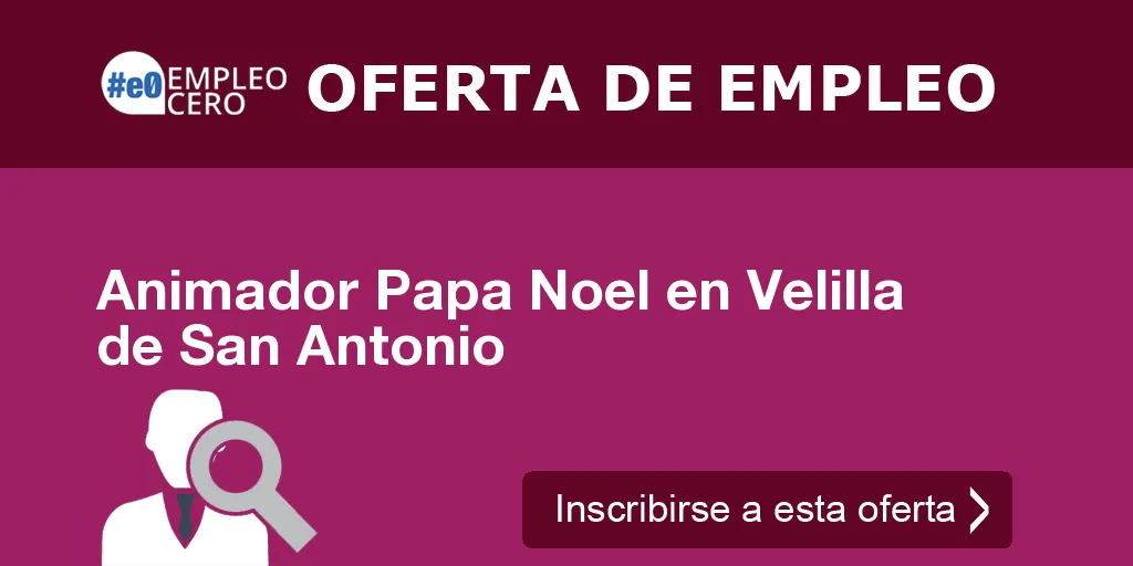 Animador Papa Noel en Velilla de San Antonio Animador Papa Noel en Velilla de San Antonio