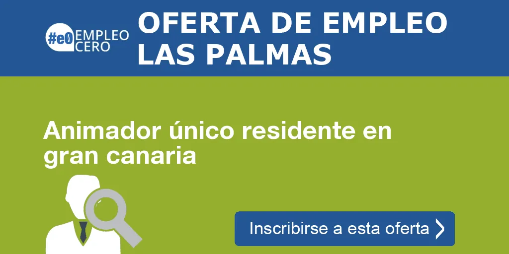 Animador único residente en gran canaria Animador único residente en gran canaria