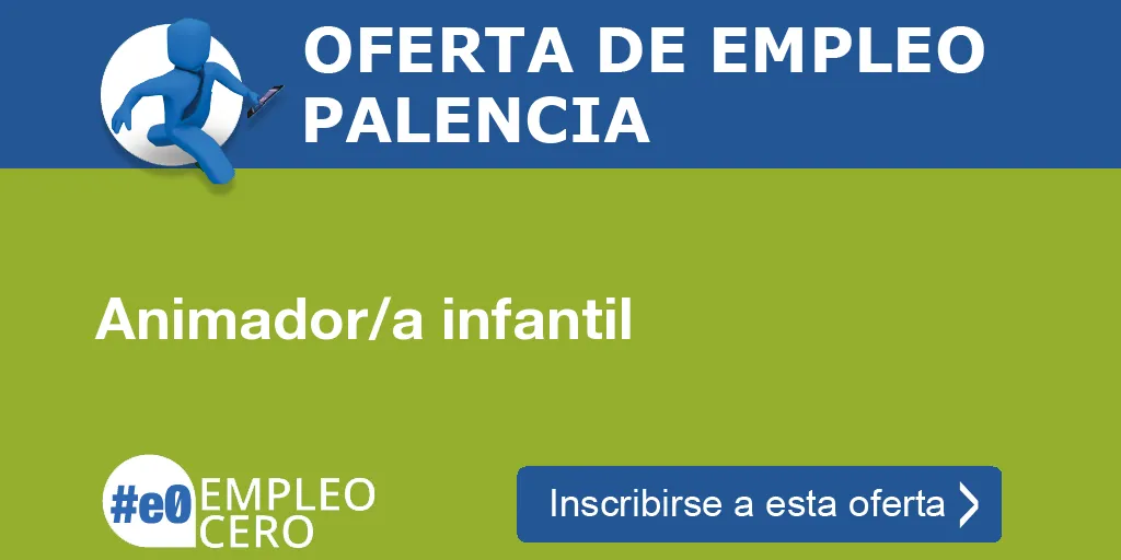 Animador/a infantil Animador/a infantil