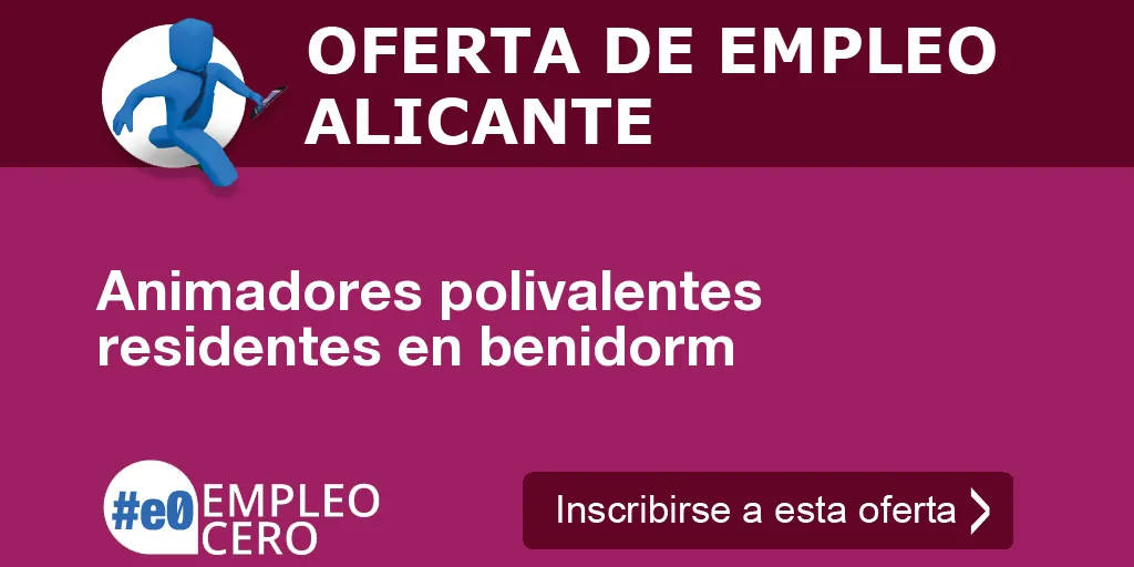 Animadores polivalentes residentes en benidorm Animadores polivalentes residentes en benidorm