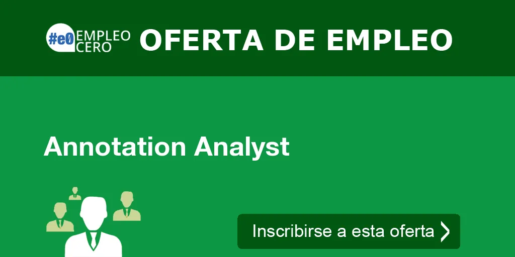 Annotation Analyst Annotation Analyst