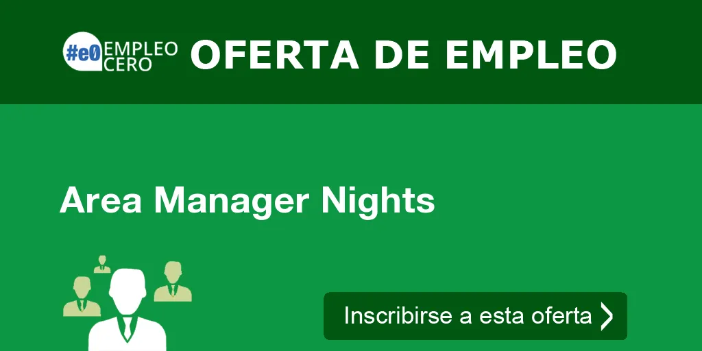 Area Manager Nights