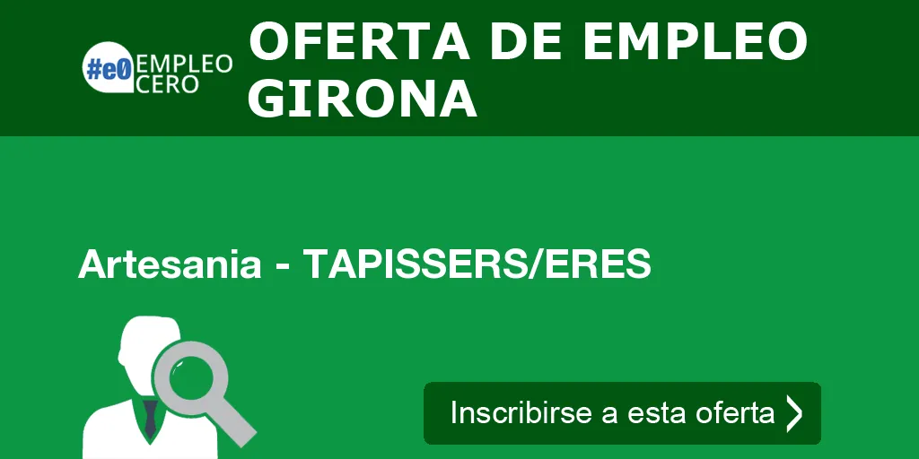 Artesania - TAPISSERS/ERES Artesania - TAPISSERS/ERES