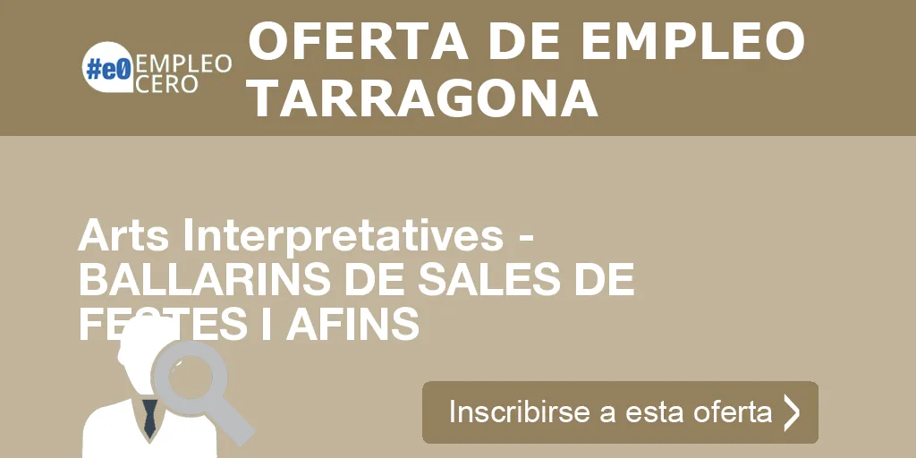 Arts Interpretatives - BALLARINS DE SALES DE FESTES I AFINS